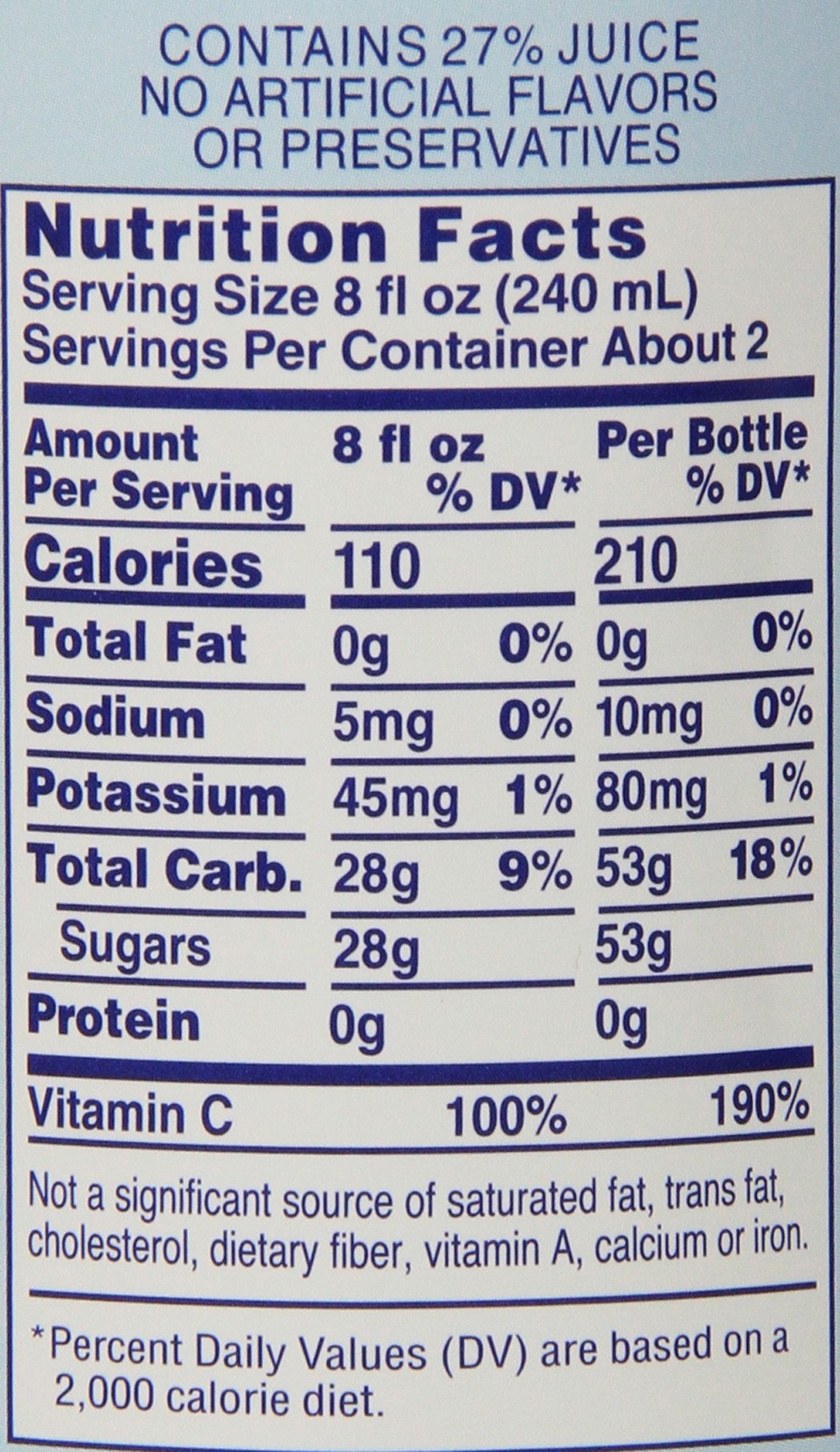 Ocean Spray Cranberry Juice - 12/15.2 oz. - Image 5